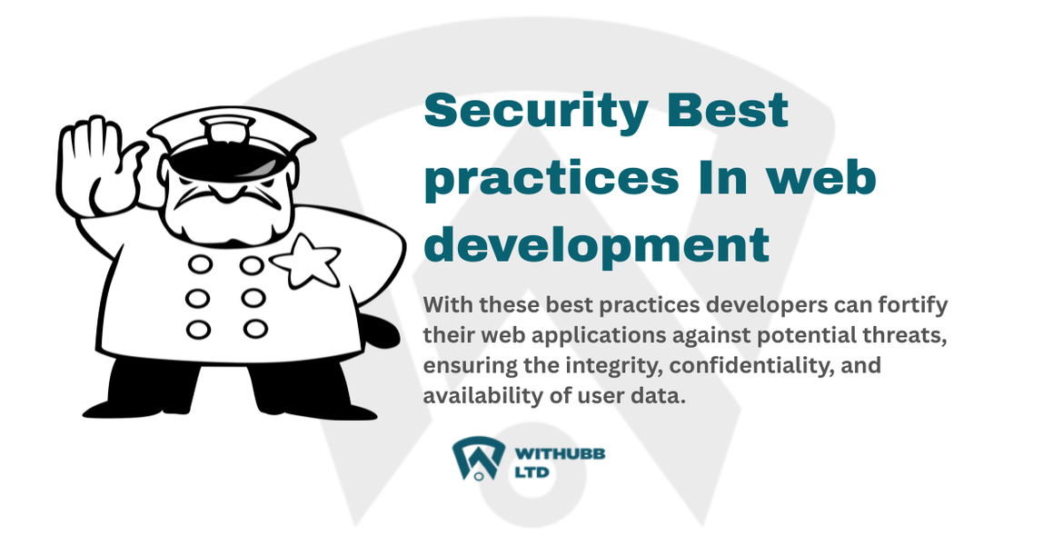 Best security practices In web development